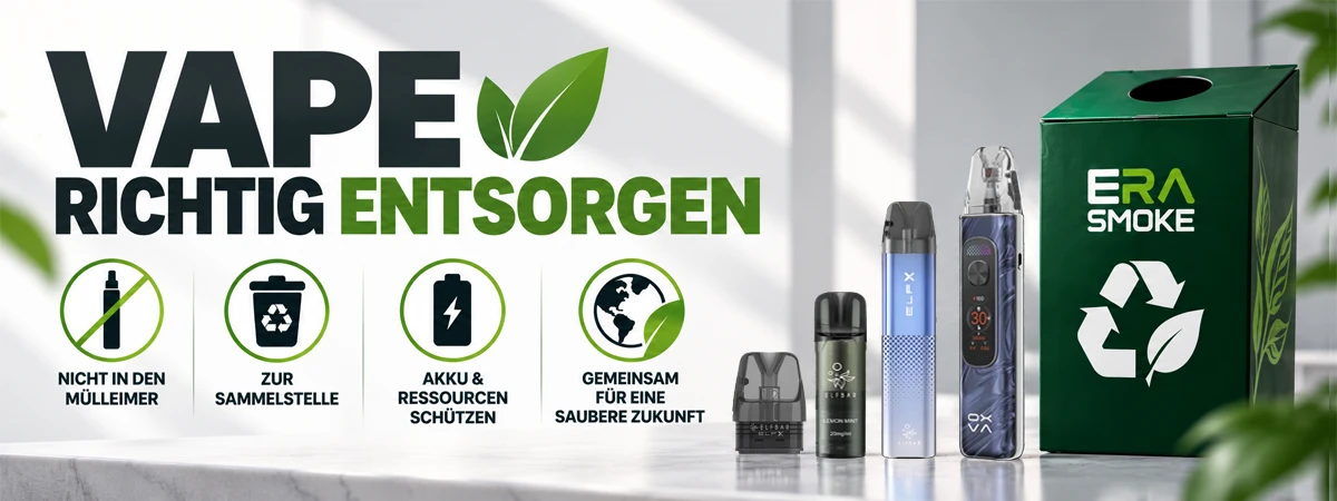 Vape richtig Entsorgen Vape richtig Entsorgen